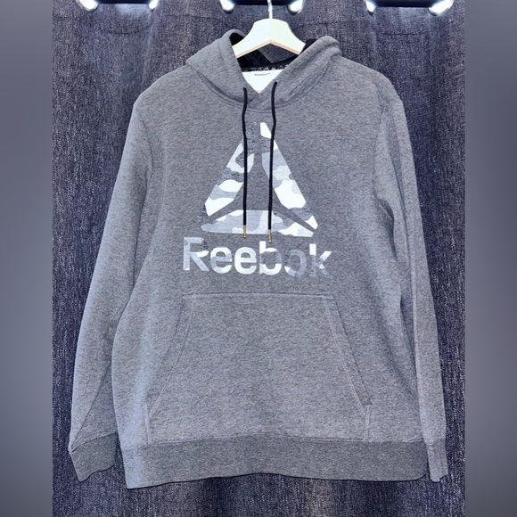 Reebok Other - Reebok Gray Hoodie with Logo